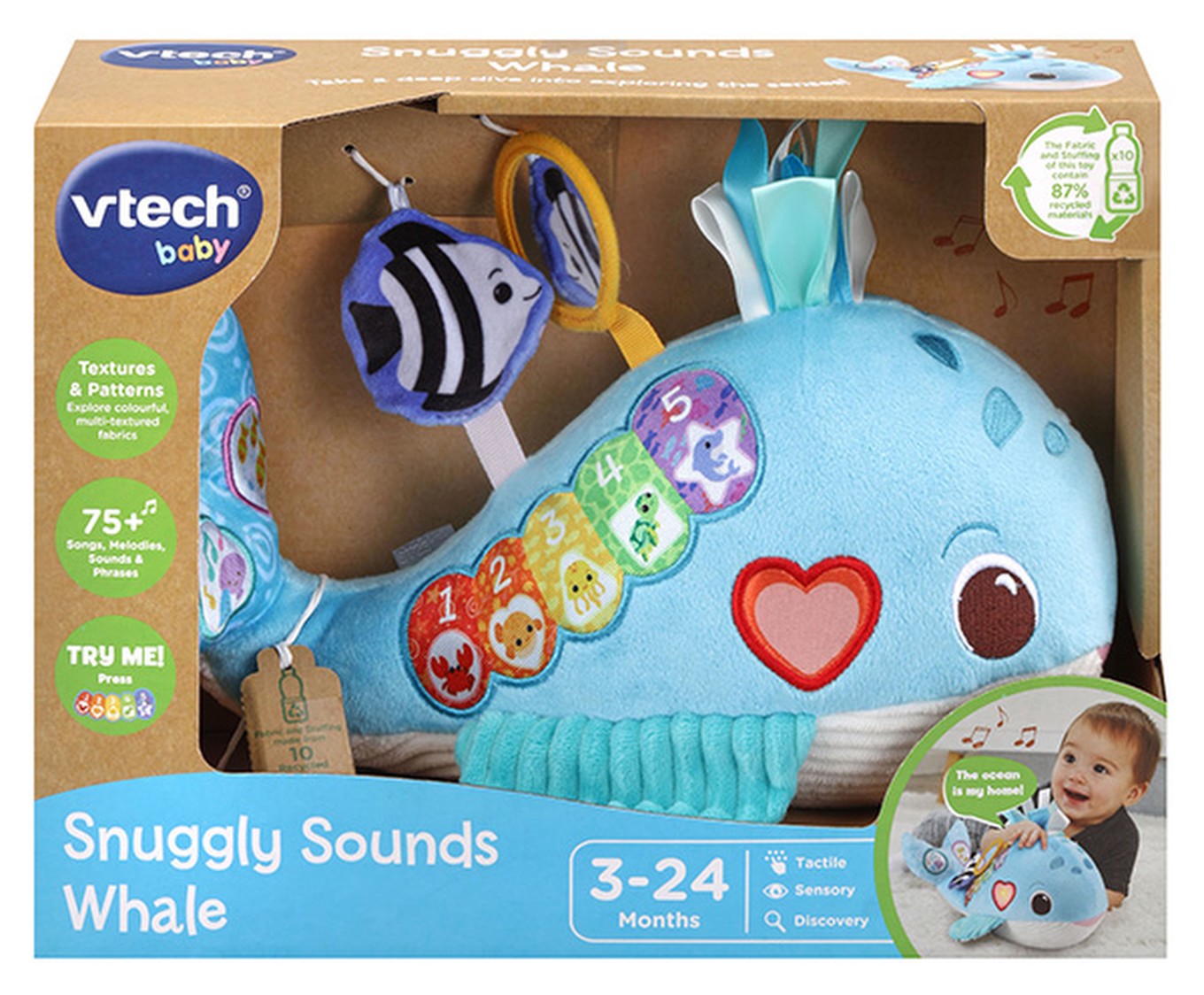 Snuggly Sounds Whale