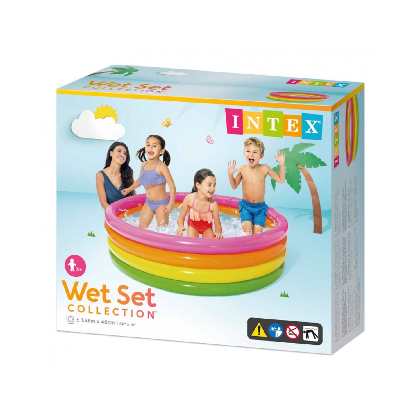 Intex Swimming Pool 168 x 46cm