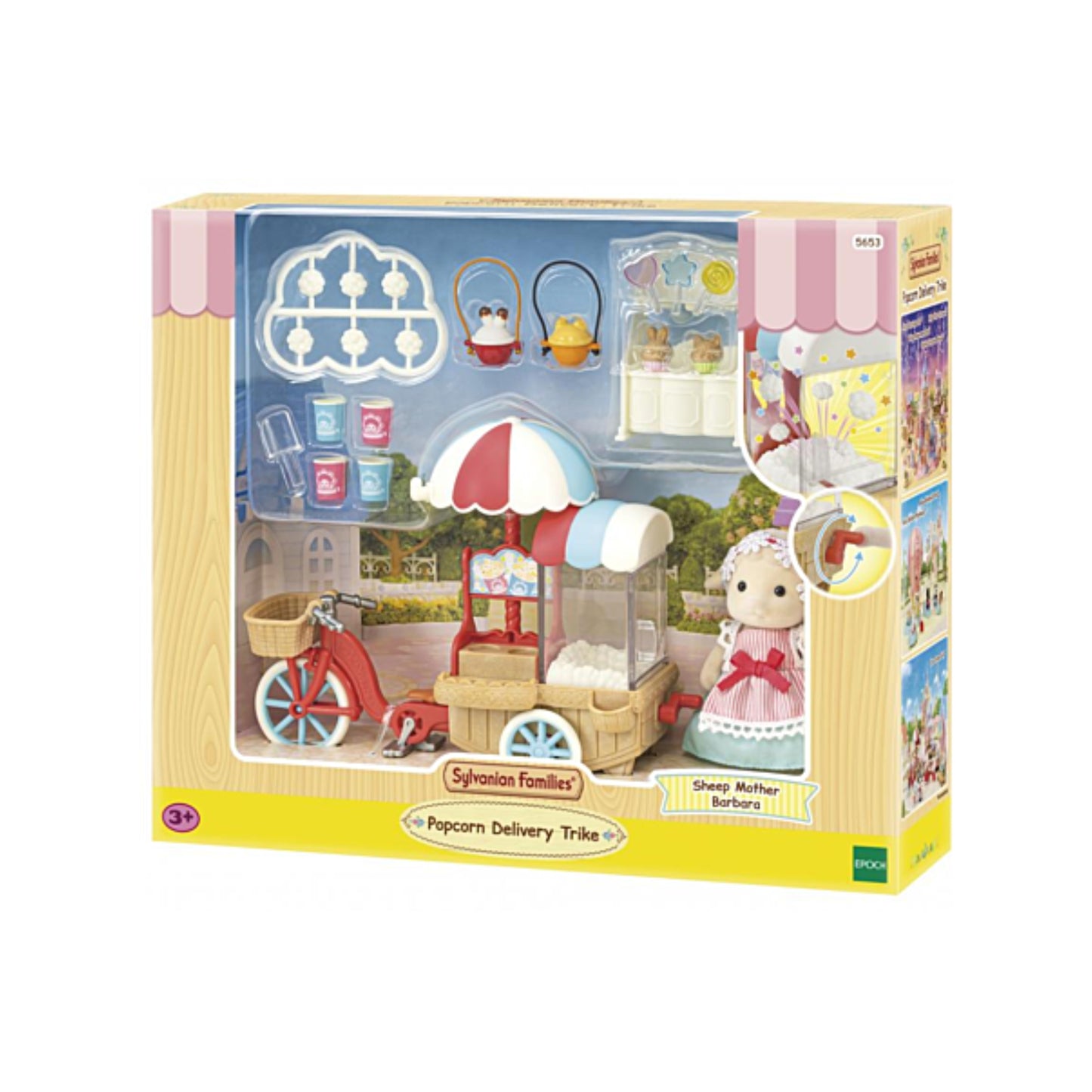 Sylvanian Families Popcorn Delivery Trike