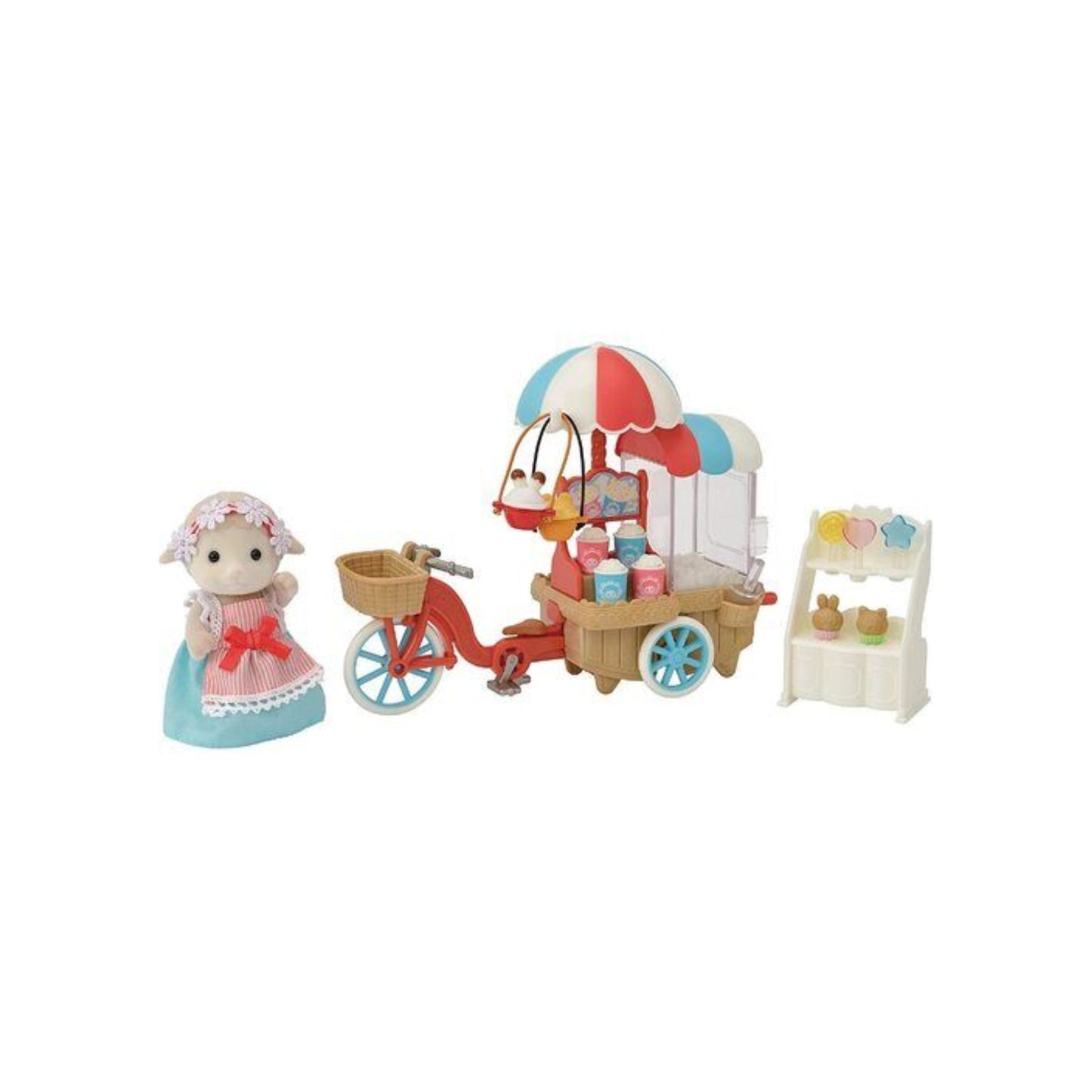 Sylvanian Families Popcorn Delivery Trike