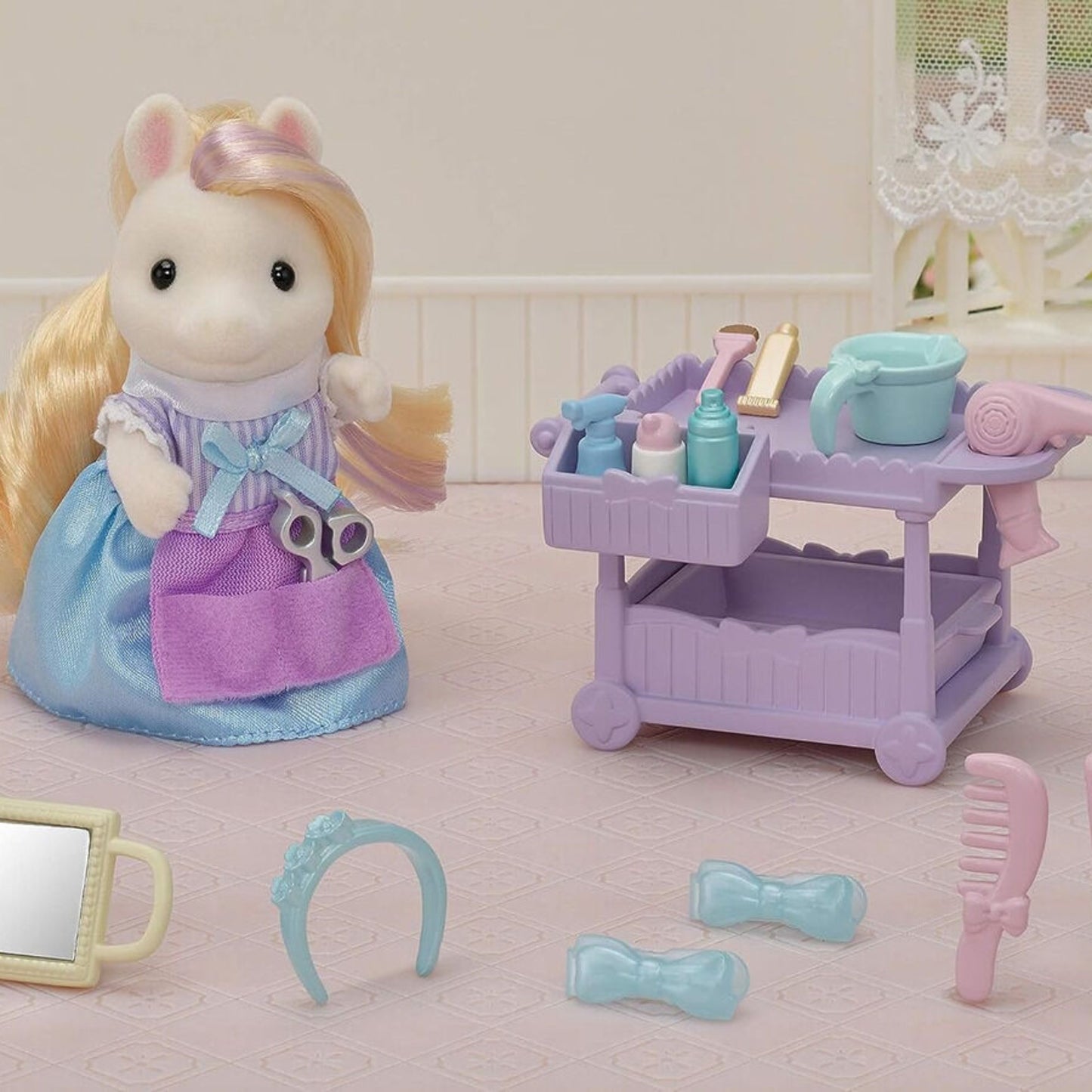 Sylvanian Families Pony's Hair Style Set