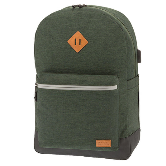 Polo School Bag Reflective Dark Green