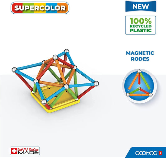 Geomag Supercolor Magnetic Rod & Spheres