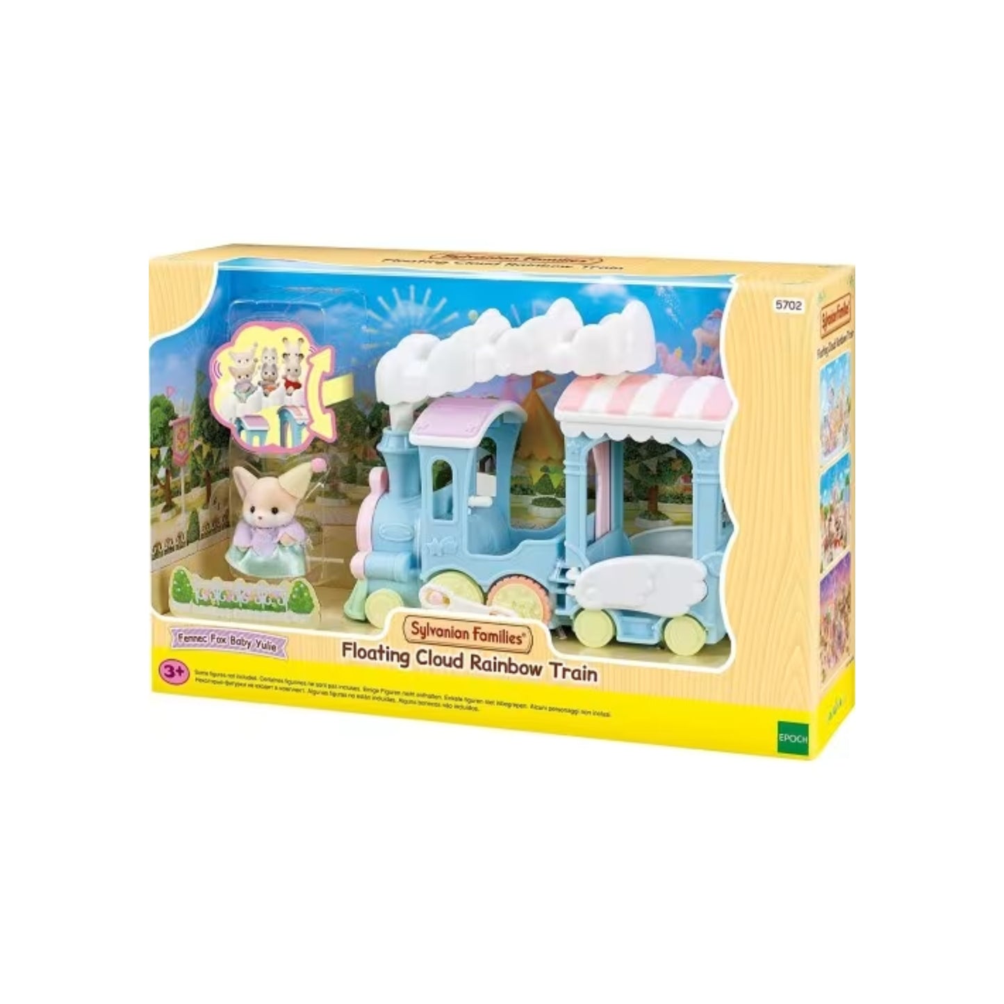 Sylvanian Families Floating Cloud Rainbow Train