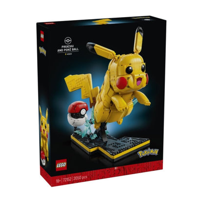 Lego Pokemon Pikachu and Poke Ball