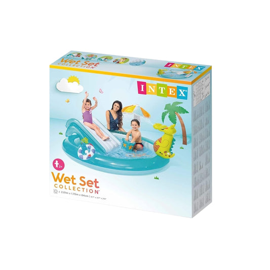 Intex Wet Set Gator Play Center 201 cm x 170 cm x 84 cm
