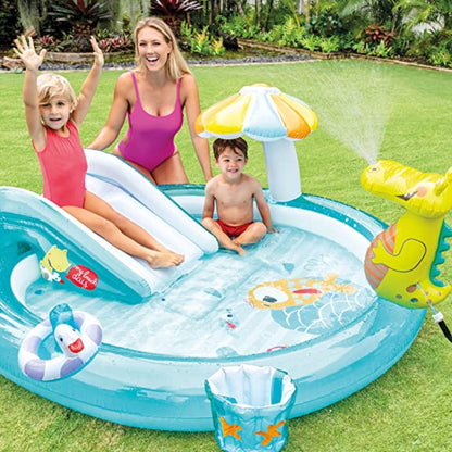 Intex Wet Set Gator Play Center 201 cm x 170 cm x 84 cm