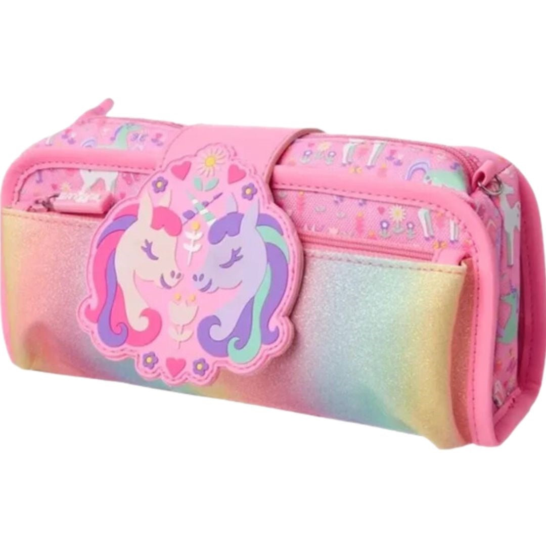 Smiggle Unicorn Pink Pencil Case