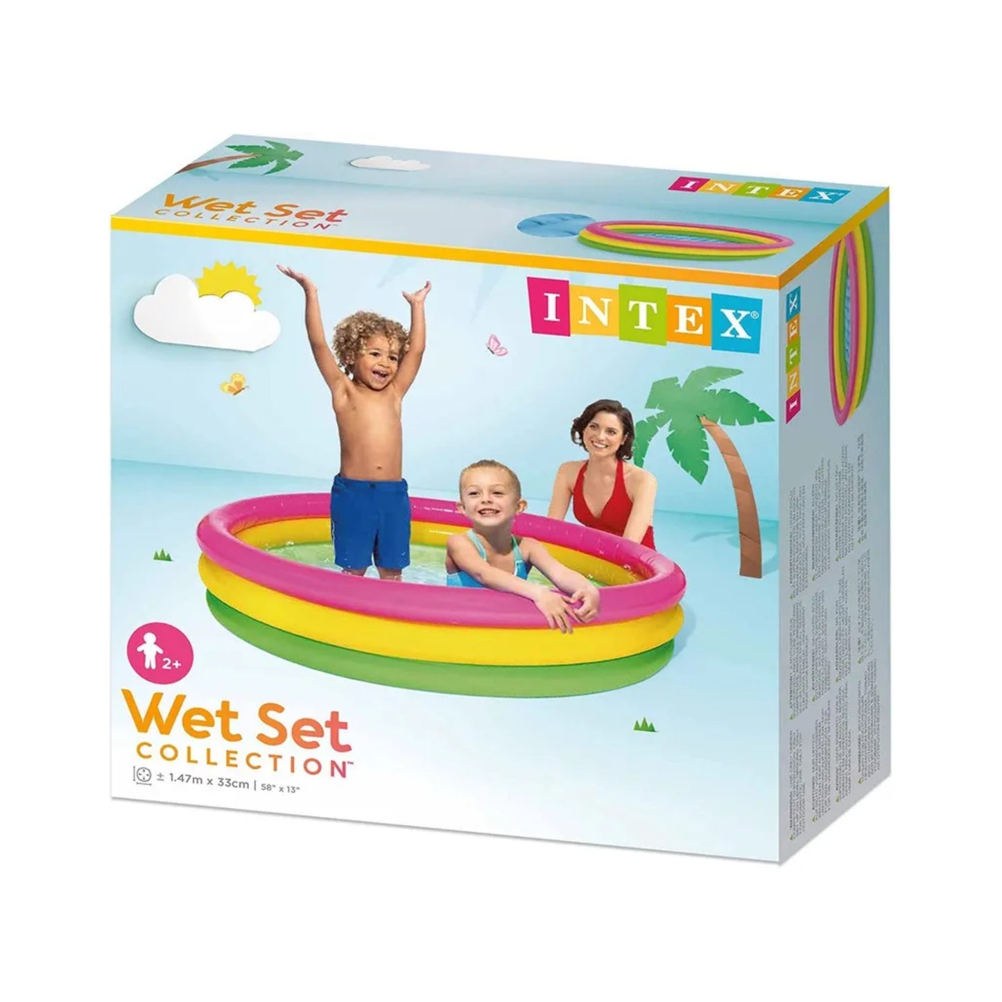 Intex Sunset Glow Pool - 114 X 25 Cm