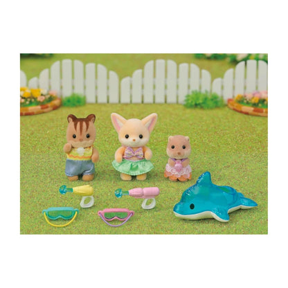Sylvanian Families Nursery Fun Pool Fun Trio