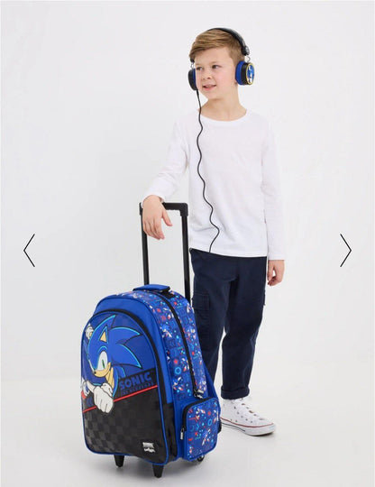 Smiggle Sonic Trolley Backpack