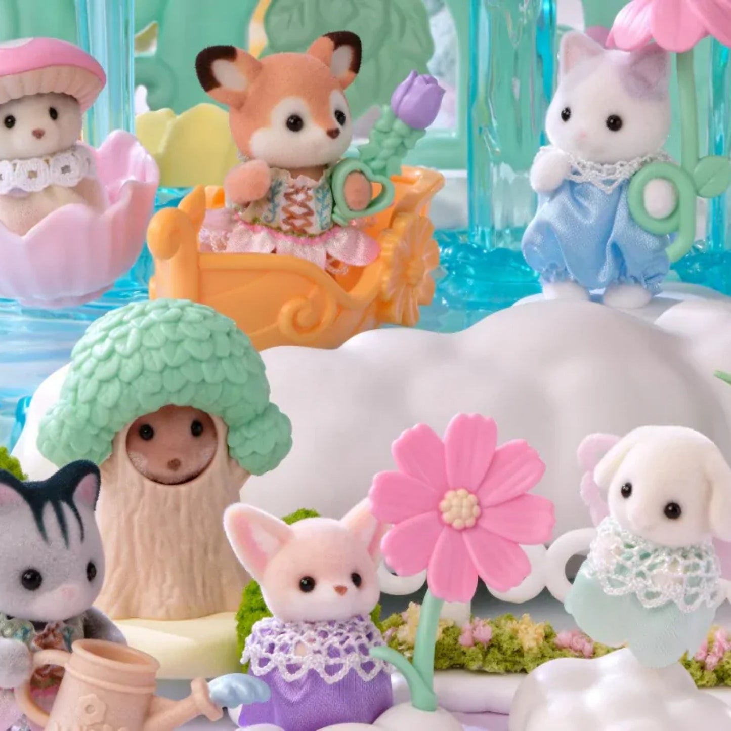 Sylvanian Families Blooming Baby Friend Series