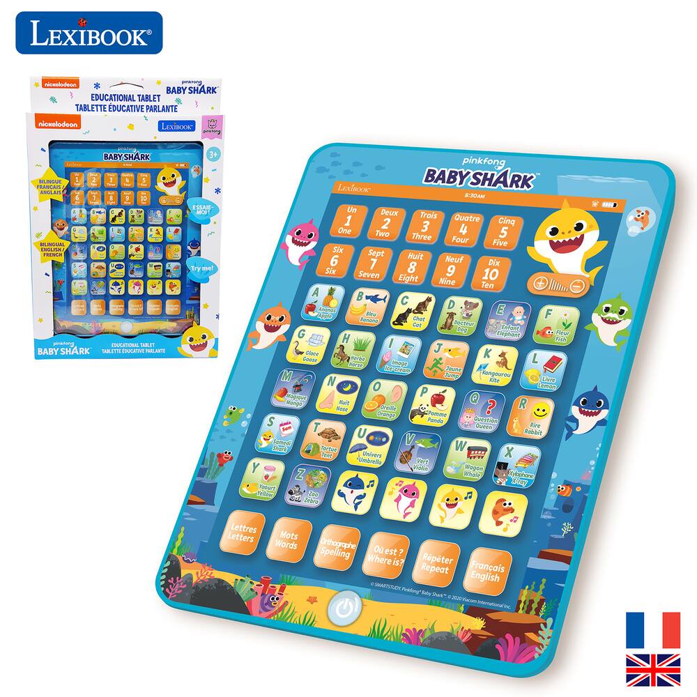 Abðœâ©Cðœâ©Daire Educatif Bilingue - Baby Shark