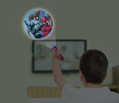 Spider Man Story Projector Torch Lamp