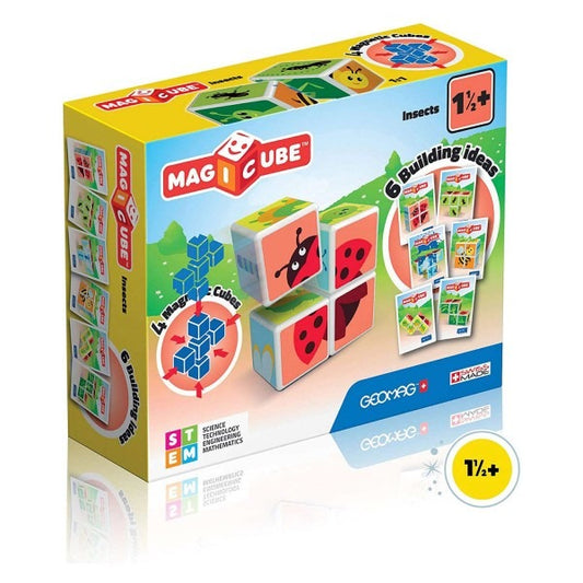 Geomag Magicube Insects Building Set