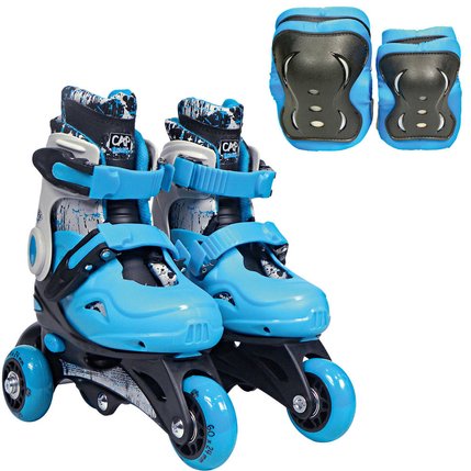 Rollers Evolutifs Avec Protections Taille 27- 30