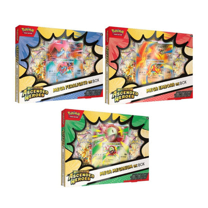 Pokemon Ascended Heroes Mega ex Box Set Assorted