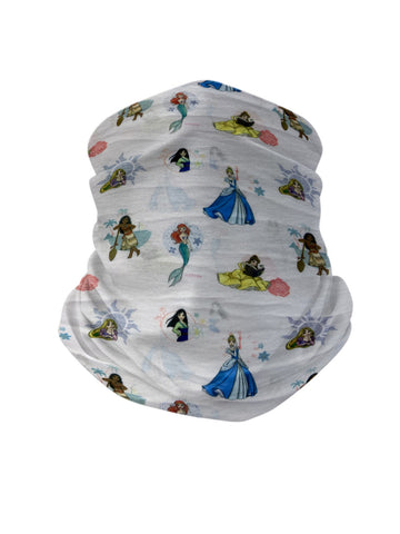 Face Masks Princess All-Over Print Neck Gaiter Wrap
