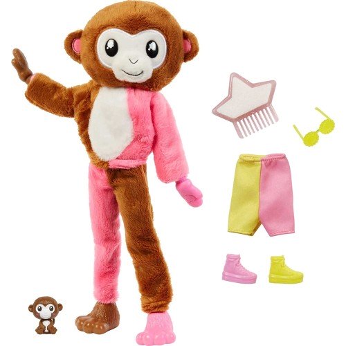 Cutie Reveal Barbie Jungle Friends Series - Monkey