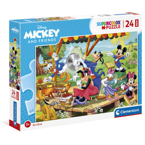 Disney Mickey And Friends Maxi Puzzle 24Pcs