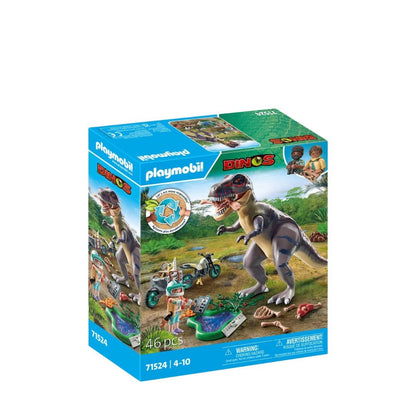 Playmobil Trex Dinos With Explorer