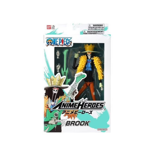 Bandai One Piece Anime Heroes Brook Action Figure