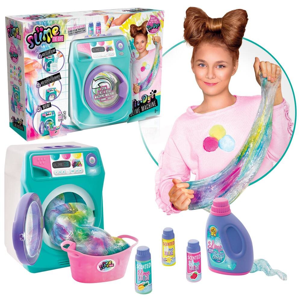 Tie-Dye Slime Washing Machine