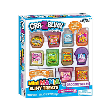 Cra-Z-Art Crazslimy Mini Mania Slimy Treats