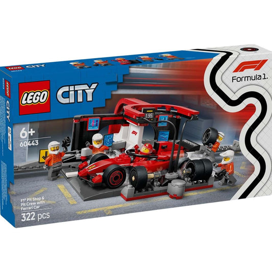 Lego City Formula 1 Pit Stop & Pit Crew set