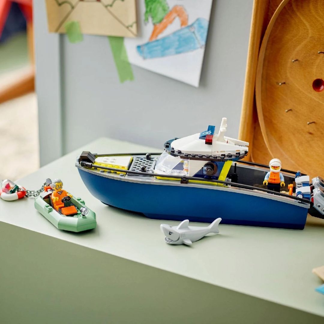 Lego City Police Boat Chase