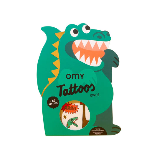 Omy Dinosaur Temporary Tattoo