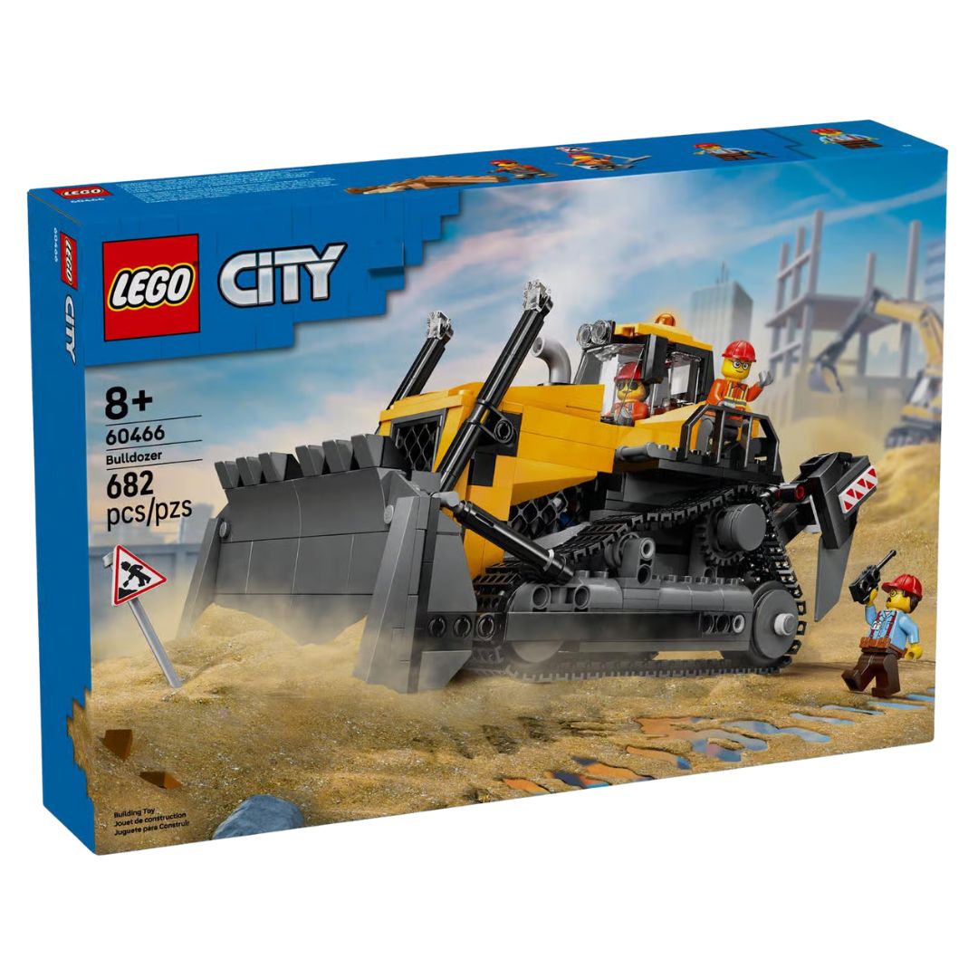 Lego City Yellow Bulldozer