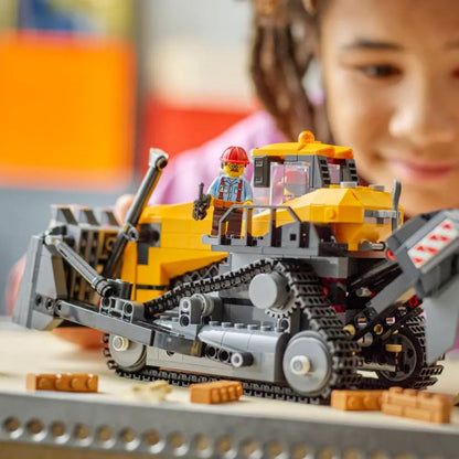 Lego City Yellow Bulldozer