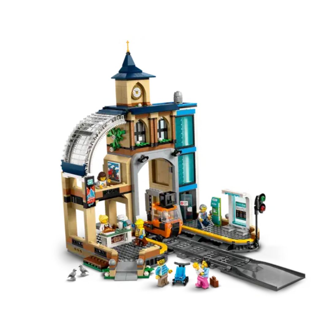 Lego City Central Train Station