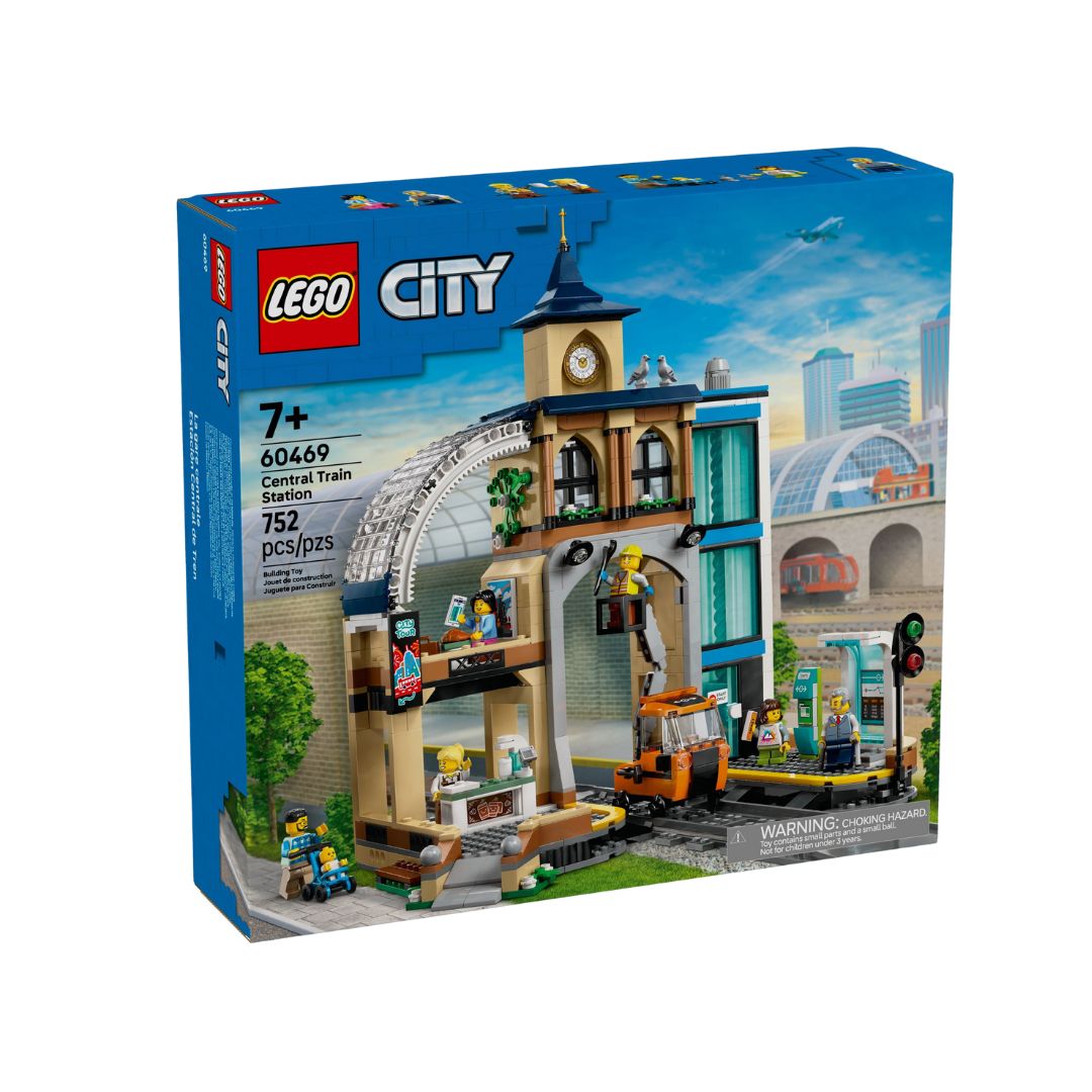 Lego City Central Train Station