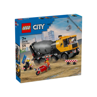 Lego City Cement Mixer - 371 Pcs