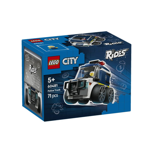 Lego City Rides Police Truck - 71 Pcs