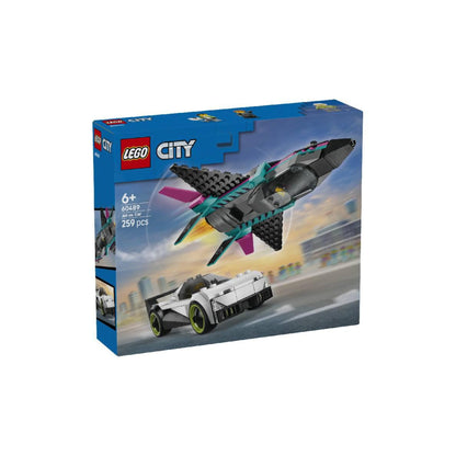 Lego City Jet Vs. Car - 259 Pcs