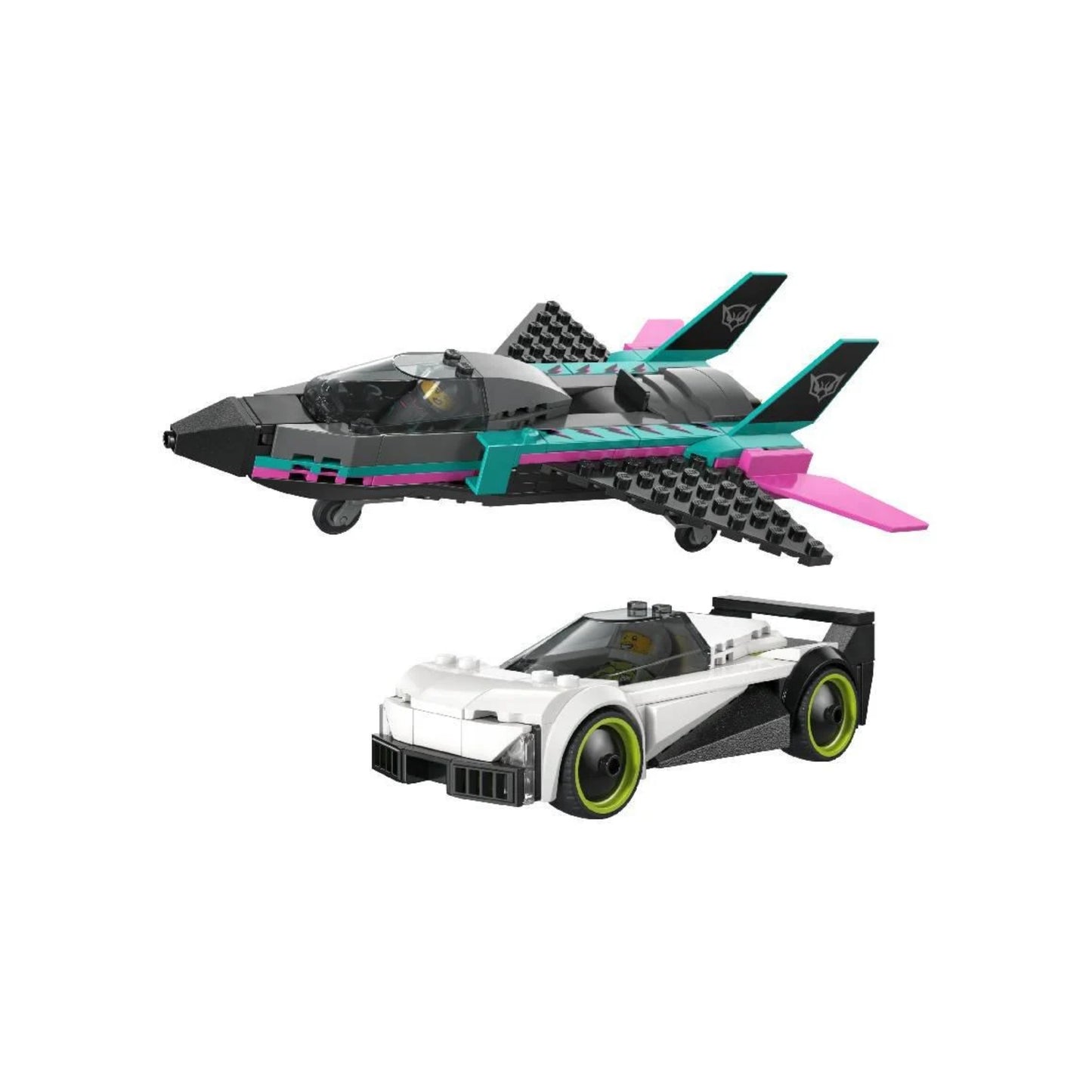 Lego City Jet Vs. Car - 259 Pcs