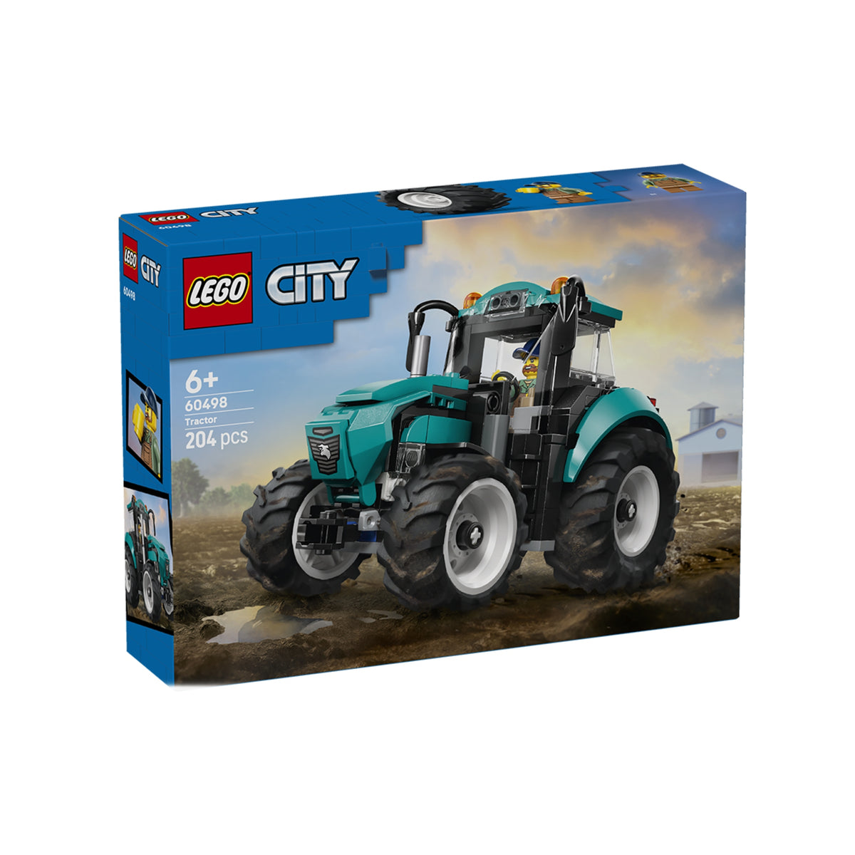 Lego City Tractor - 204 Pcs