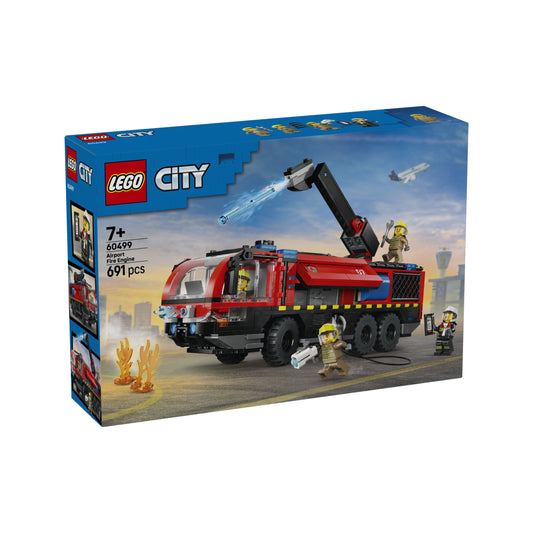 Lego City Airport Fire Engine - 691 Pcs