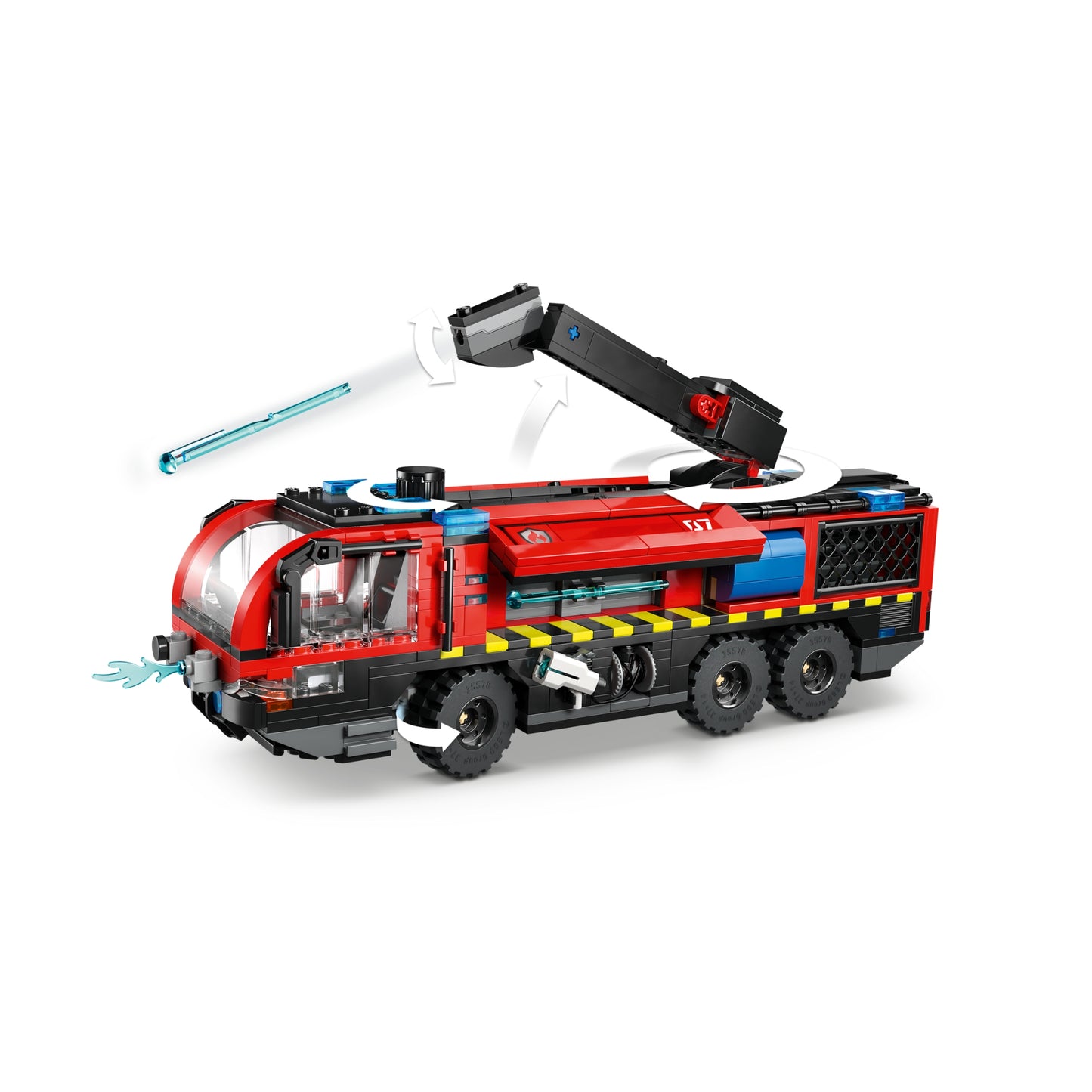 Lego City Airport Fire Engine - 691 Pcs