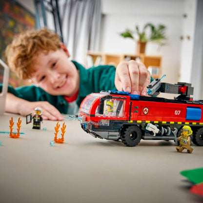 Lego City Airport Fire Engine - 691 Pcs