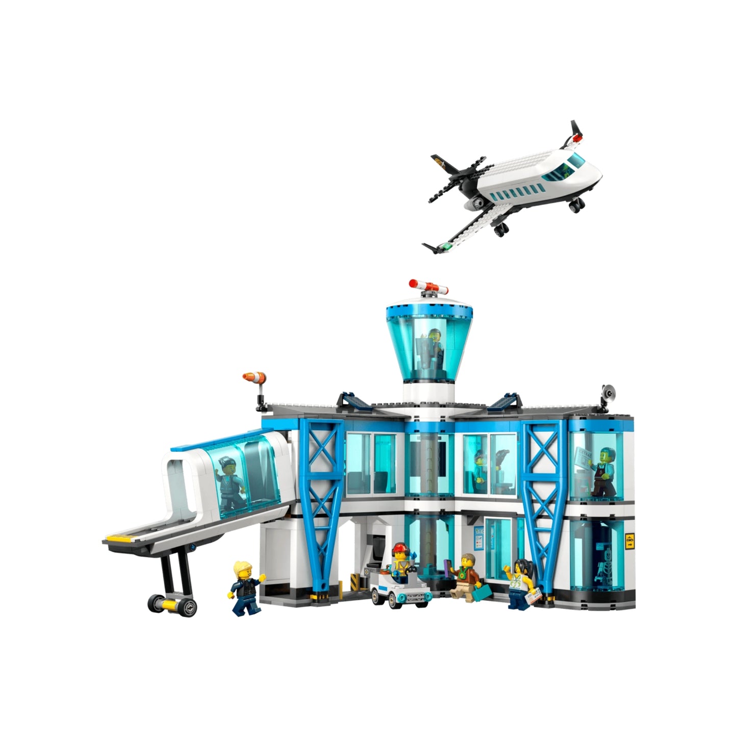 Lego City Airport With Airplane - 887 Pcs
