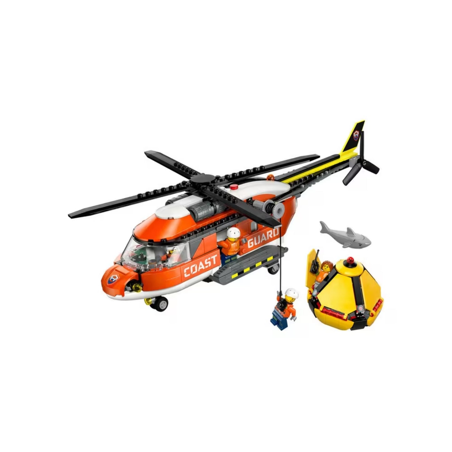 Lego City Coast Guard Helicopter - 551 Pcs