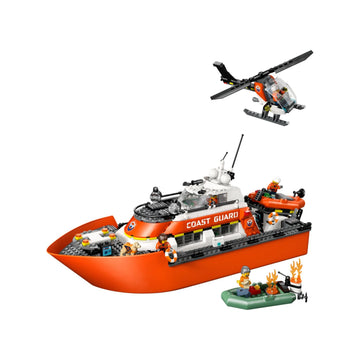 LEGO City Rescue Boat & Helicopter - 742 pcs