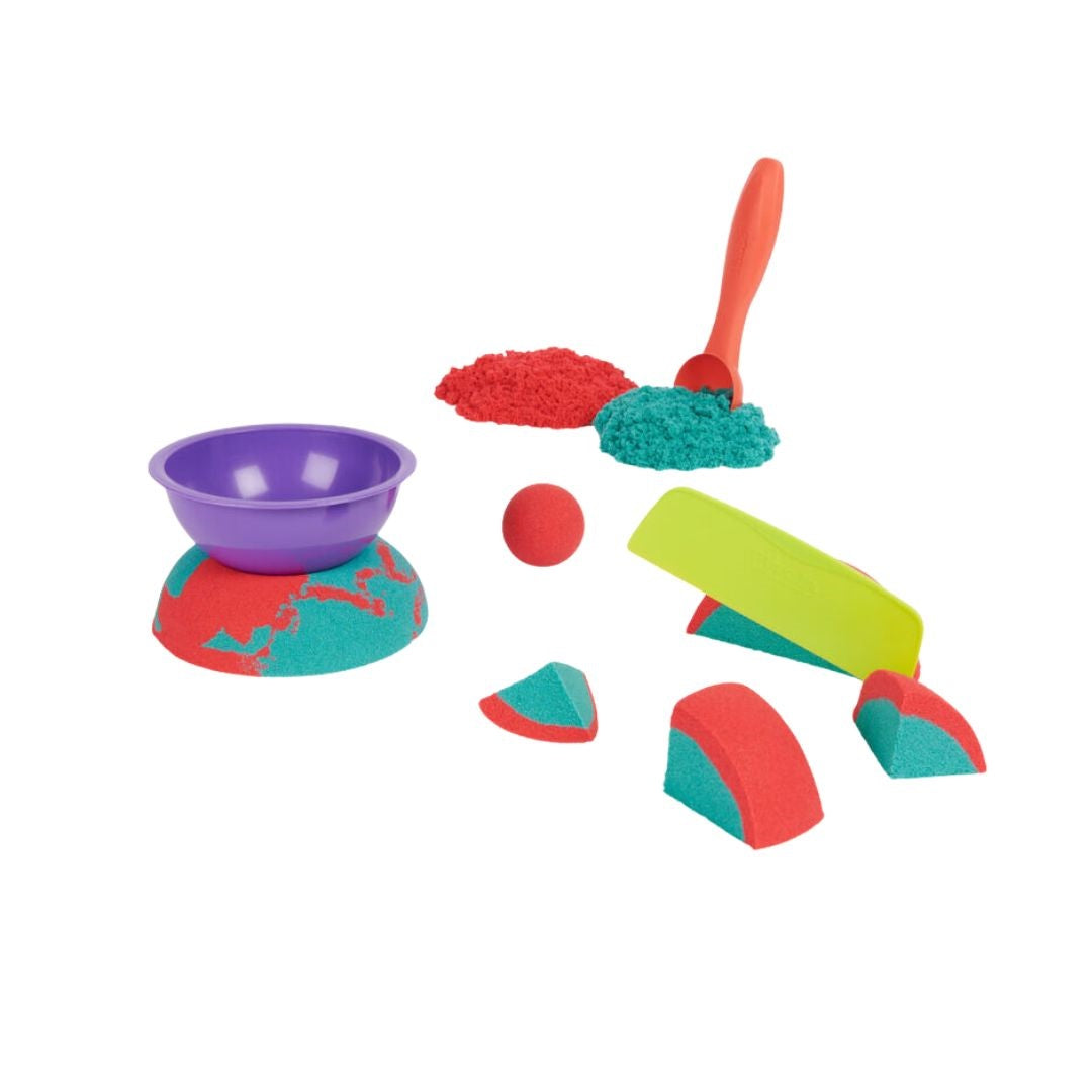 Spin Master Kinetic Sand Mold n' Flow Playset