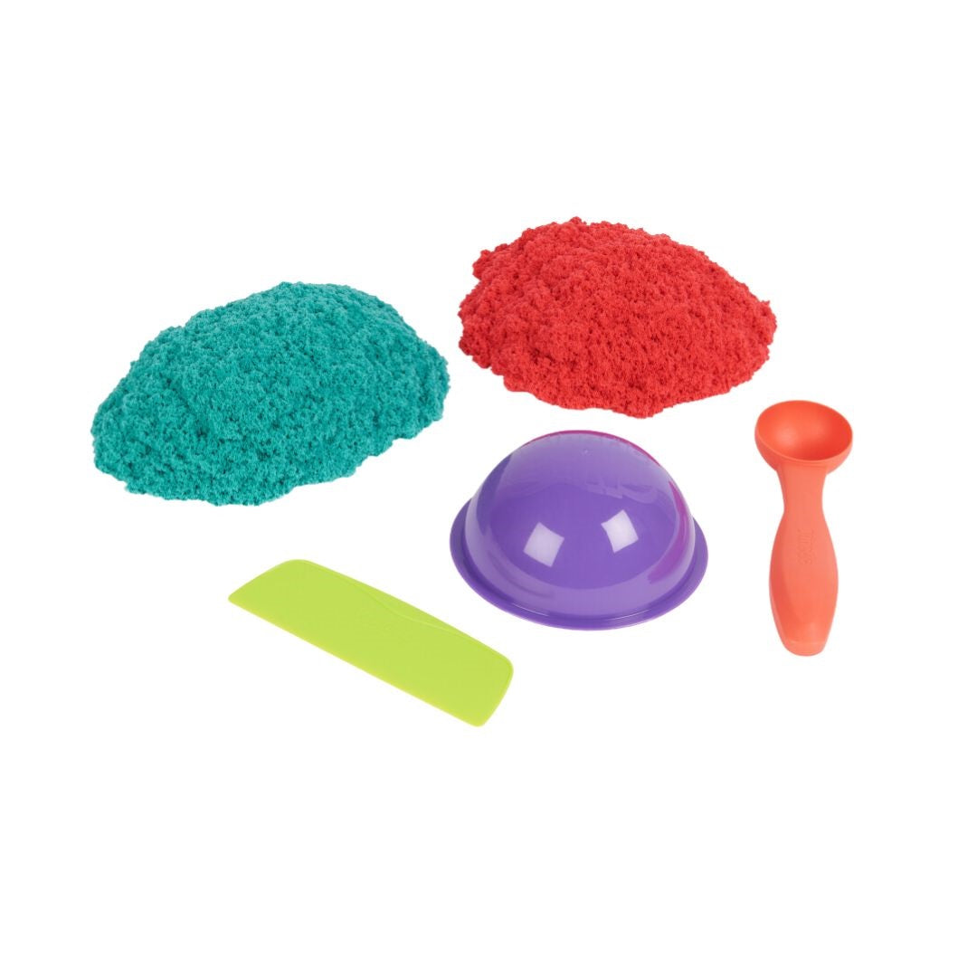 Spin Master Kinetic Sand Mold n' Flow Playset