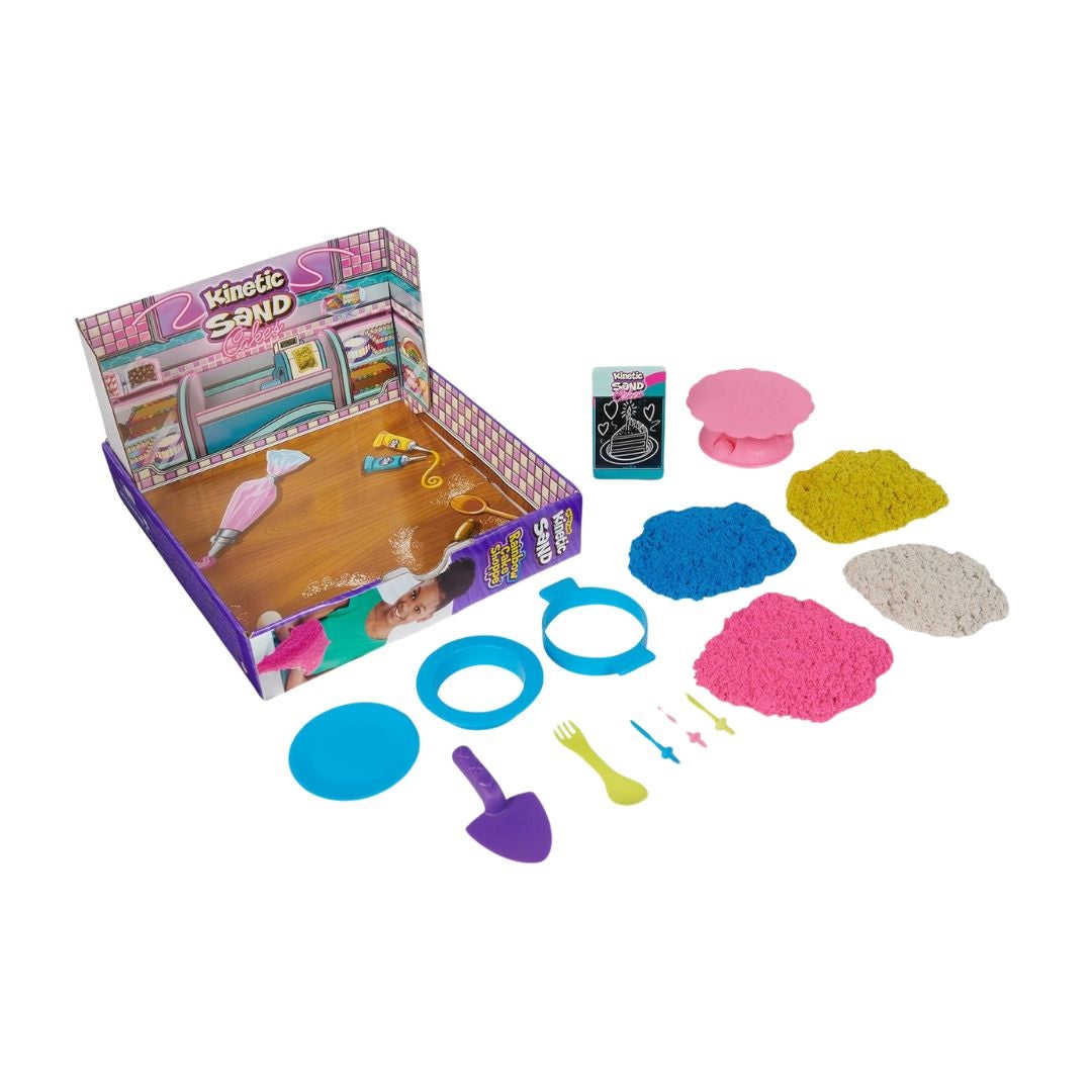 Spin Master Kinetic Sand Rainbow Cake Shoppe