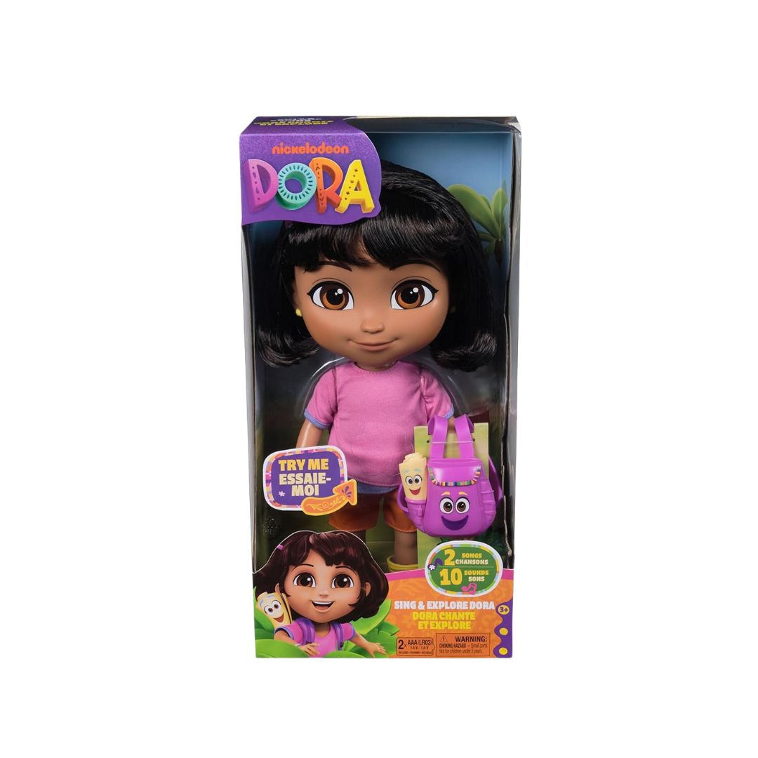 Spin Master Dora the Explorer Collectible Doll Sing & Explore Dora